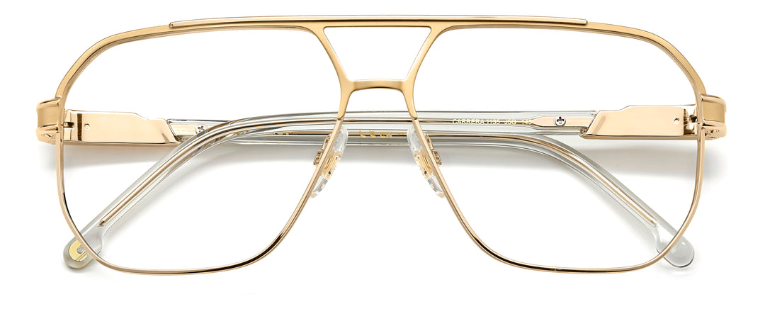 CARRERA CA1135 dorado, vista frontal con varillas plegadas 