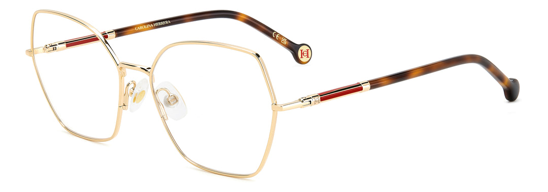 CAROLINA HERRERA HE0272 dorado rosa, vista principal de tres cuartos #color_000