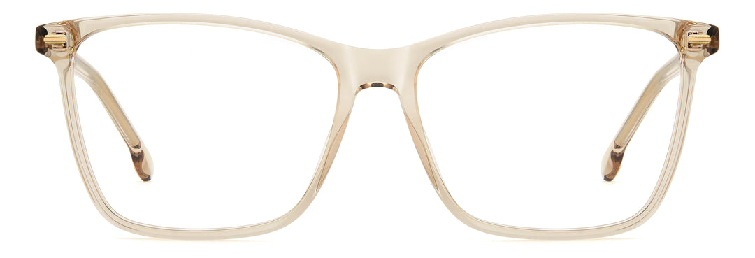 CARRERA CA 3093 beige nude, vista frontal con varillas abiertas 