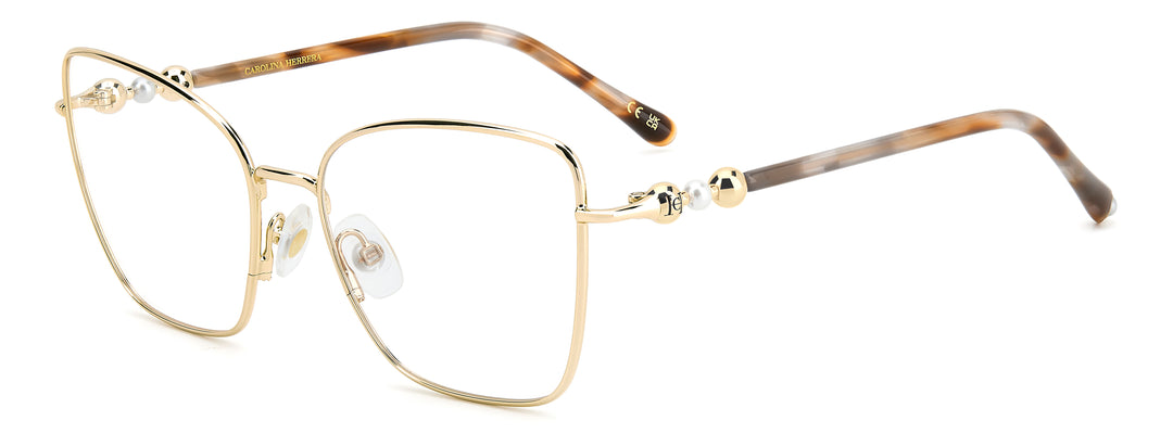 CAROLINA HERRERA HE0321 dorado, vista principal de tres cuartos #color_j5g