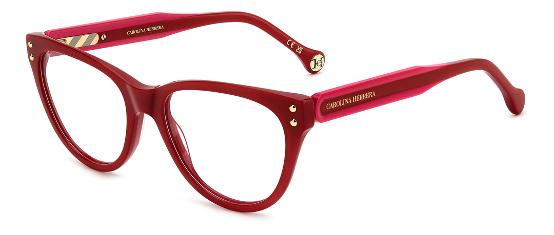 CAROLINA HERRERA HE0256 rojo, vista principal de tres cuartos #color_c9a