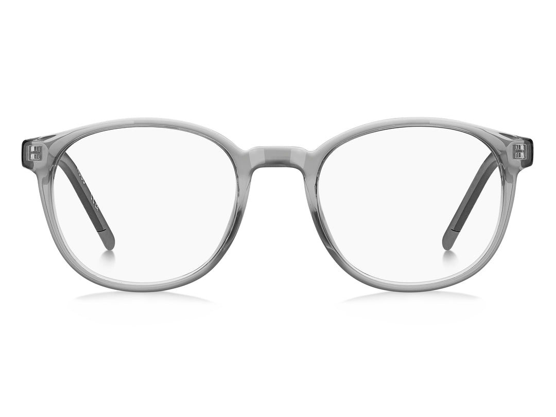 HUGO HG 1395 gris, vista frontal con varillas abiertas 