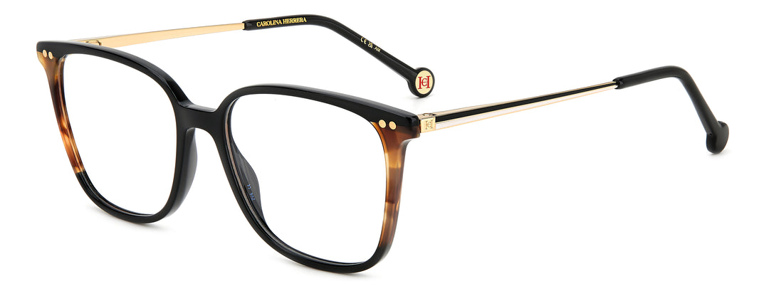 CAROLINA HERRERA HE0165 negro y havana, vista principal de tres cuartos #color_wr7