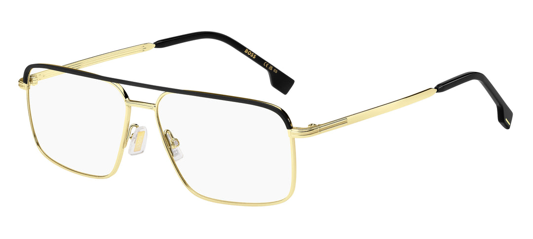 BOSS 1606 dorado y negro, vista principal de tres cuartos #color_rhl
