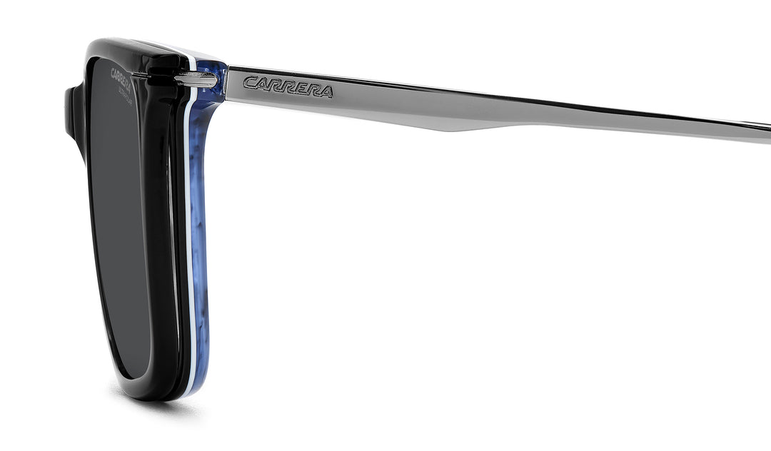CARRERA CA 357/C negro y azul veteado, vista lateral 