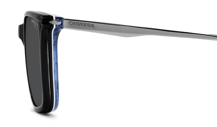 CARRERA CA 357/C negro y azul veteado, vista lateral 