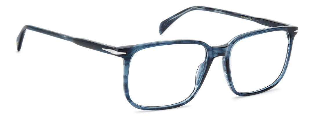 DAVID BECKHAM DB 1231 azul veteado, ángulo alternativo de tres cuartos 