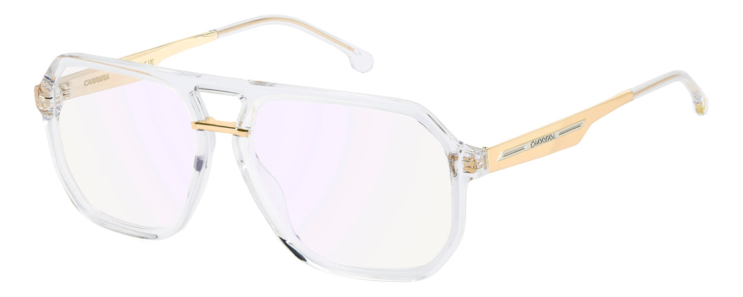 CARRERA VICTORY C 23 transparente y dorado, vista principal de tres cuartos 