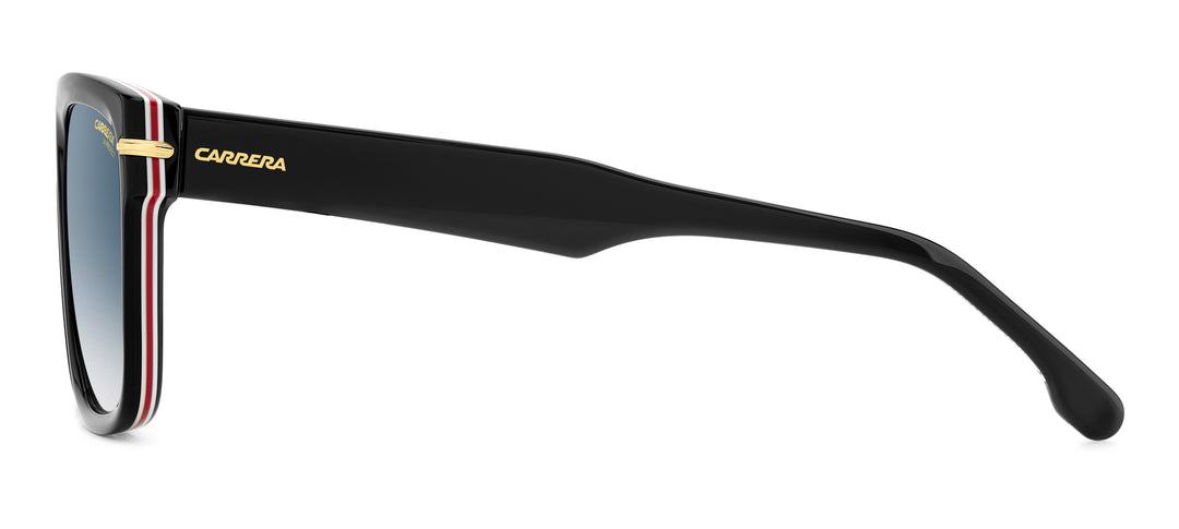 CARRERA CA340/S negro y dorado, vista lateral 