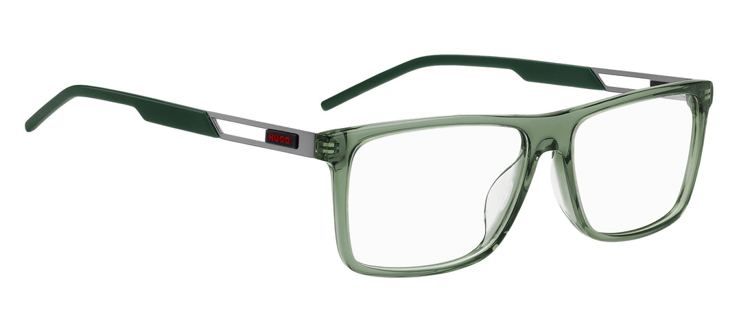 HUGO HG 1387/G verde, ángulo alternativo de tres cuartos 