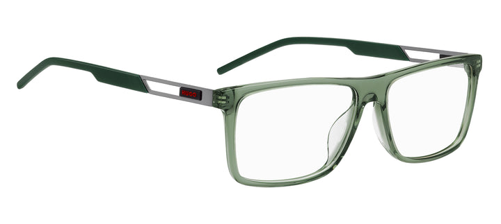 HUGO HG 1387/G verde, ángulo alternativo de tres cuartos 