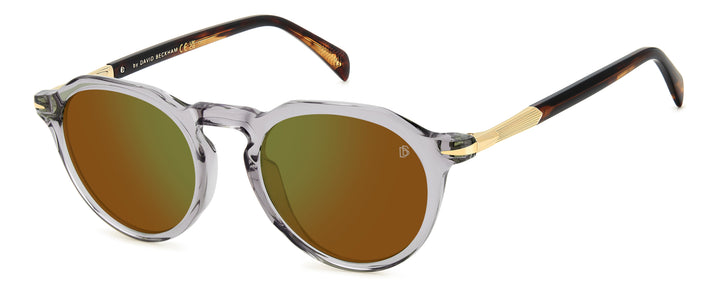 DAVID BECKHAM DB 1171/S gris y havana marrón, vista principal de tres cuartos 