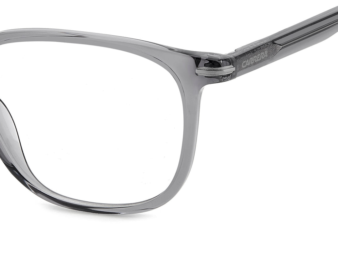 CARRERA CA348 gris, detalle del logotipo y la bisagra 