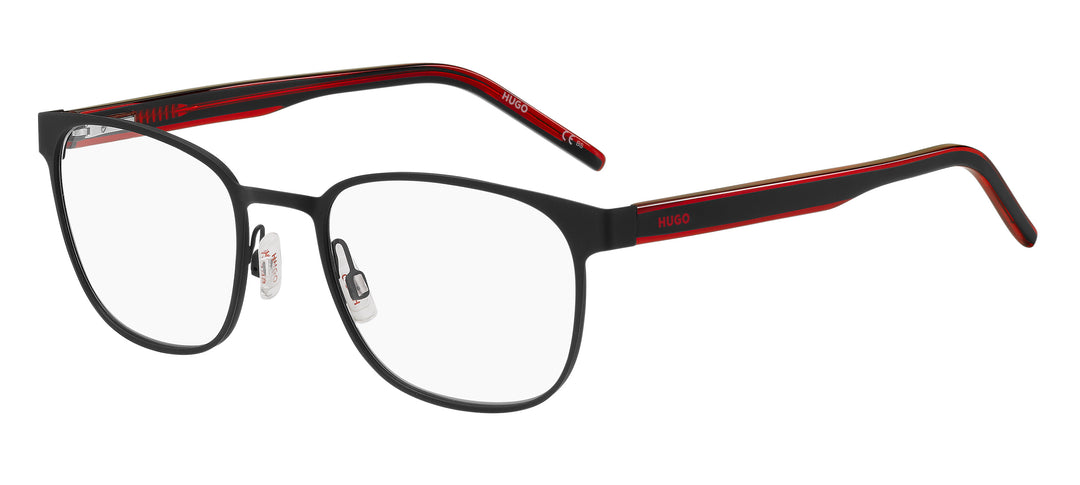HUGO HG 1246 negro y rojo, vista principal de tres cuartos #color_oit