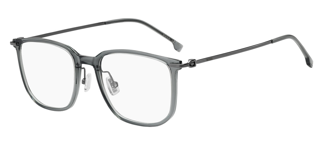 BOSS 1878/F gris oscuro, vista principal de tres cuartos 