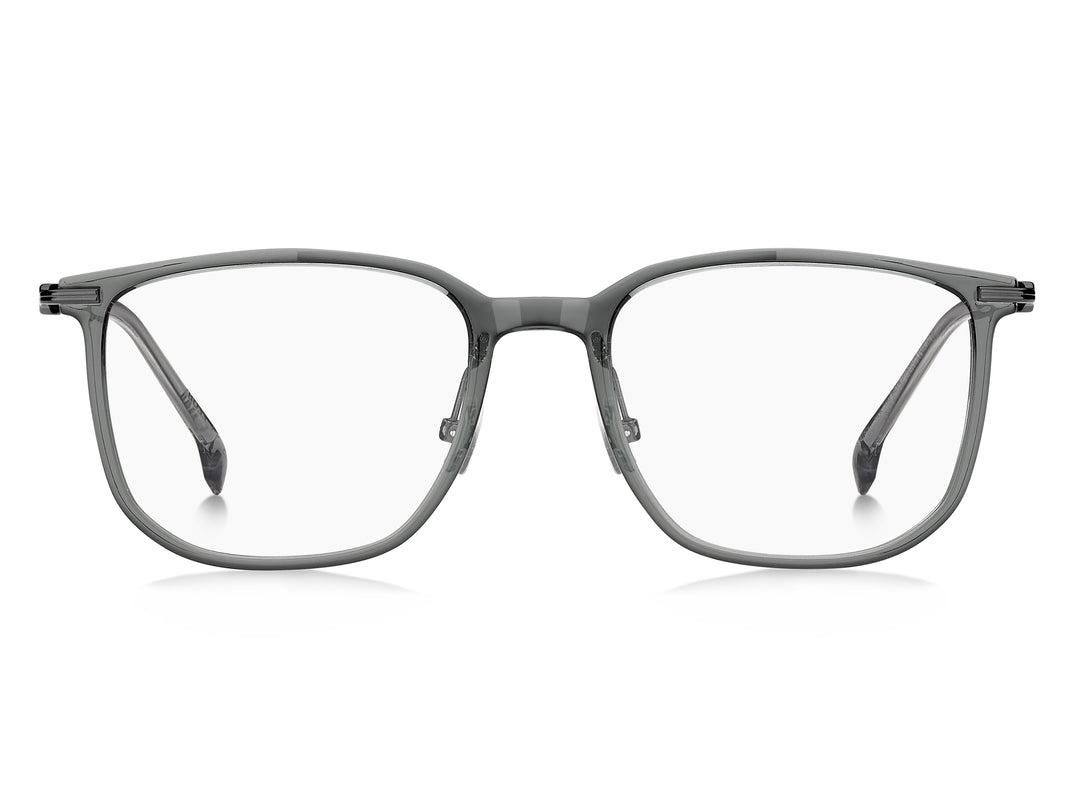 BOSS 1878/F gris oscuro, vista frontal con varillas abiertas 