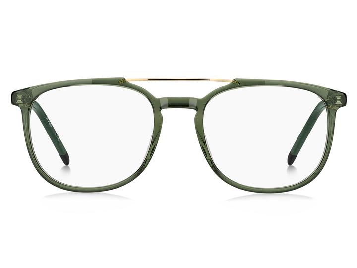 HUGO HG 1401 verde, vista frontal con varillas abiertas 