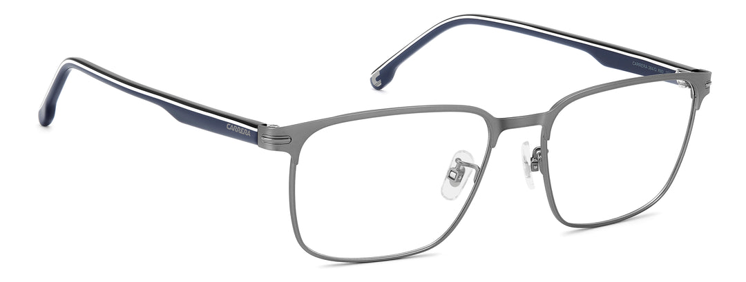CARRERA CA 384/G rutenio oscuro mate, ángulo alternativo de tres cuartos 