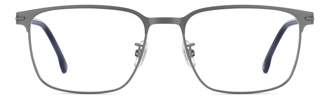 CARRERA CA 384/G rutenio oscuro mate, vista frontal con varillas abiertas 