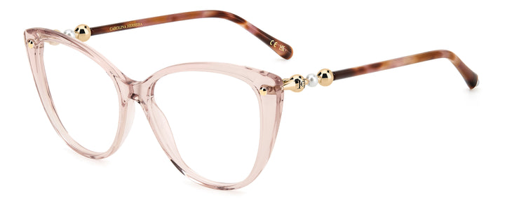 CAROLINA HERRERA HE0319 rosa, vista principal de tres cuartos 
