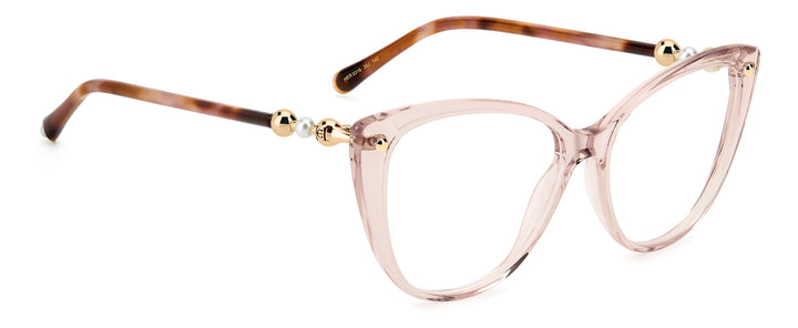 CAROLINA HERRERA HE0319 rosa, ángulo alternativo de tres cuartos 
