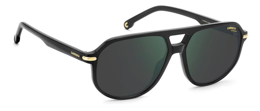 CARRERA 375/S negro, ángulo alternativo de tres cuartos 