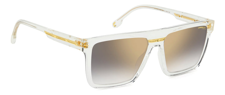 CARRERA CA VICTORY C 03/S transparente y dorado, ángulo alternativo de tres cuartos 