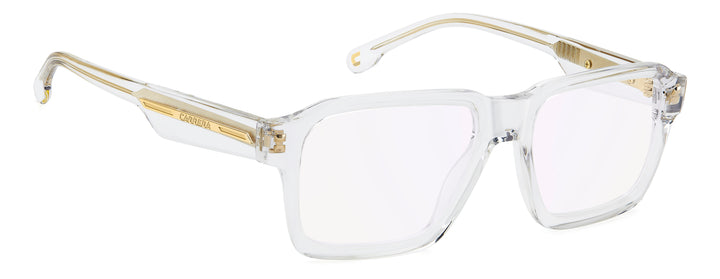 CARRERA VICTORY C 24 transparente y dorado, ángulo alternativo de tres cuartos 