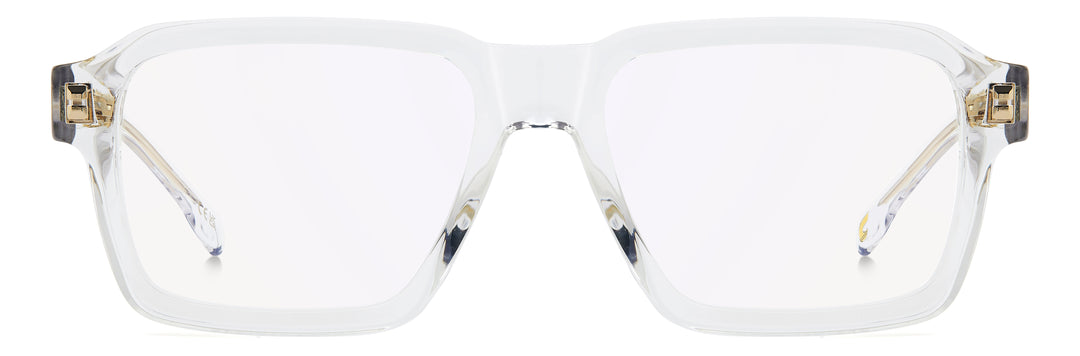 CARRERA VICTORY C 24 transparente y dorado, vista frontal con varillas abiertas 