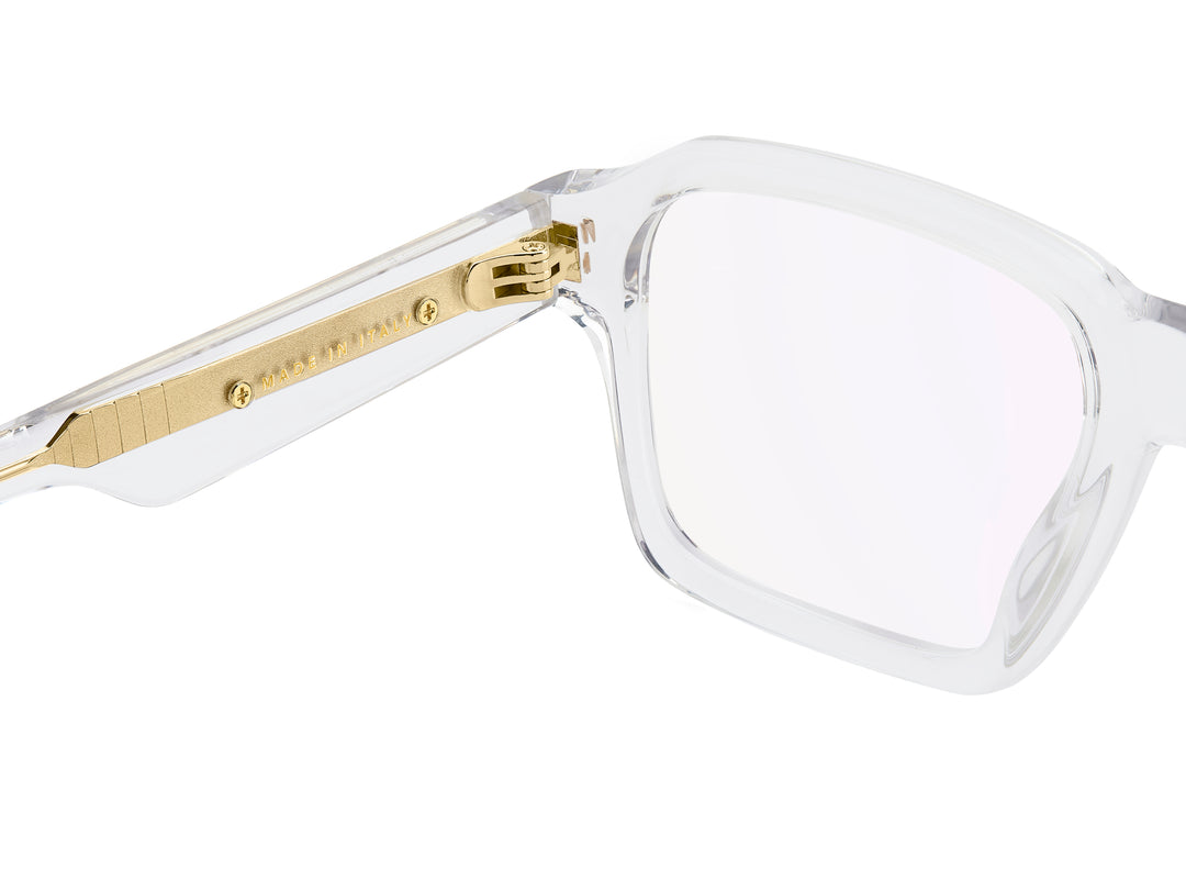 CARRERA VICTORY C 24 transparente y dorado, detalle interior de la varilla 