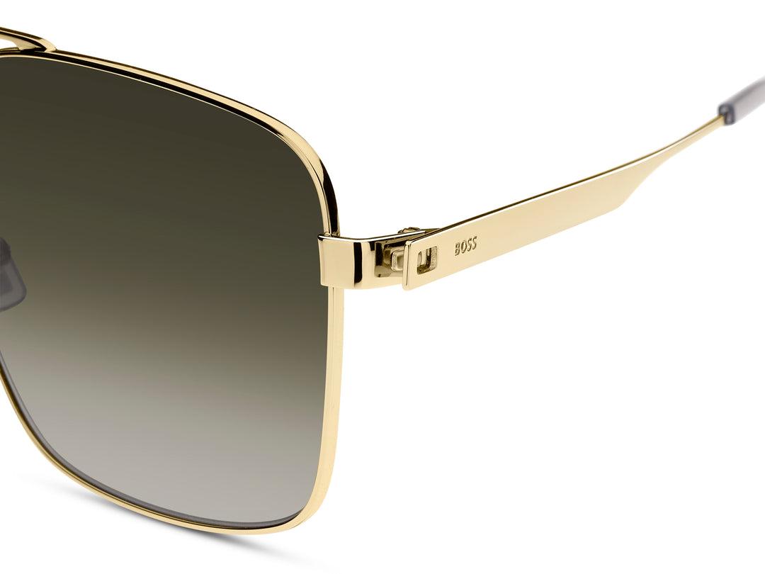 BOSS 1695/S dorado, detalle del frente y la bisagra 
