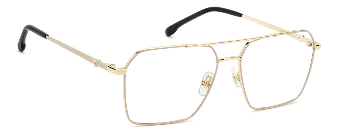 CARRERA CA 3096 dorado y beige, ángulo alternativo de tres cuartos 