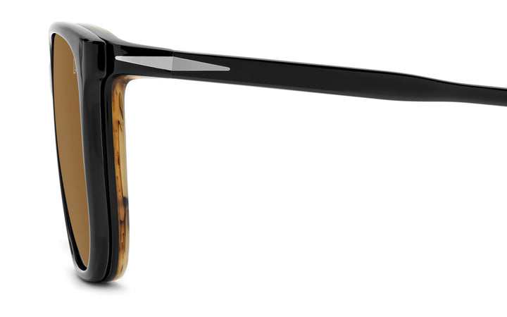 DAVID BECKHAM DB 1210/C negro y beige veteado, vista lateral 