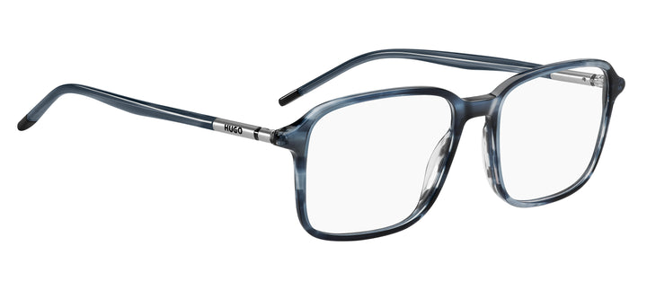 HUGO HG1350 azul veteado, ángulo alternativo de tres cuartos 