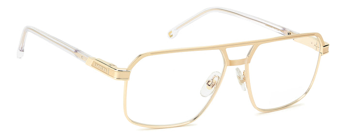 CARRERA 1145 dorado y transparente, ángulo alternativo de tres cuartos 