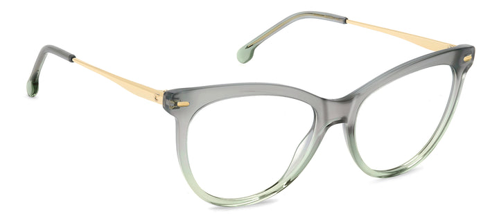 CARRERA 3078 verde, ángulo alternativo de tres cuartos 