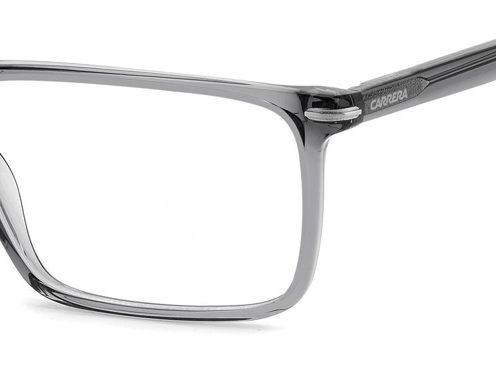 CARRERA CA347 gris, detalle del logotipo y la bisagra 