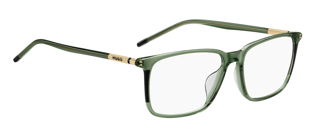 HUGO HG1349/G verde, ángulo alternativo de tres cuartos 