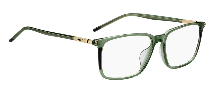 HUGO HG1349/G verde, ángulo alternativo de tres cuartos 