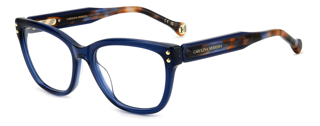 CAROLINA HERRERA HE0317/G azul, vista principal de tres cuartos #color_pjp