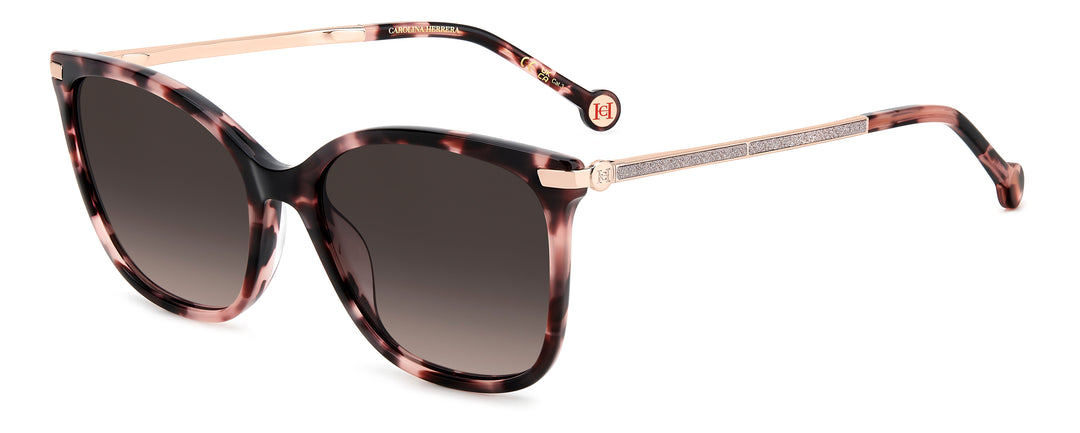 CAROLINA HERRERA HE0261/G/S havana rosa, vista principal de tres cuartos #color_ht8