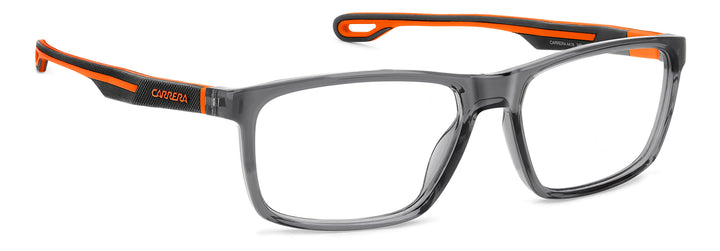 CARRERA CA4416 gris y naranja, ángulo alternativo de tres cuartos 