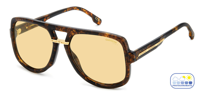 CARRERA VICTORY C 10/S havana, vista principal de tres cuartos con lentes en estado claro 