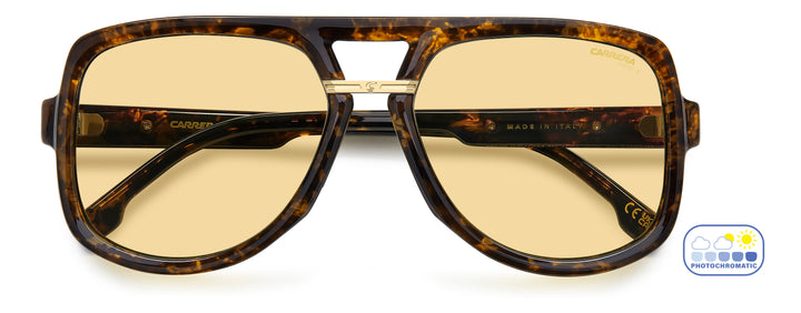 CARRERA VICTORY C 10/S havana, vista frontal con varillas plegadas 