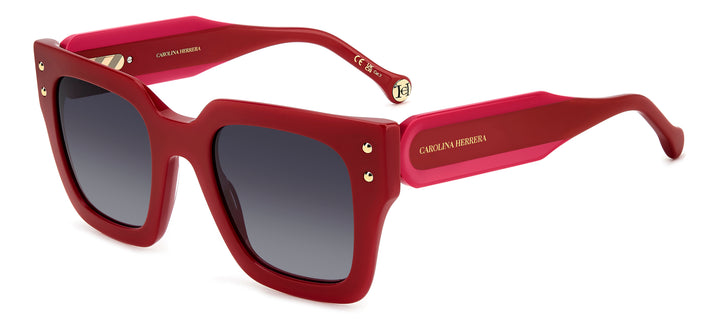 CAROLINA HERRERA HE0255/S rojo, vista principal de tres cuartos 