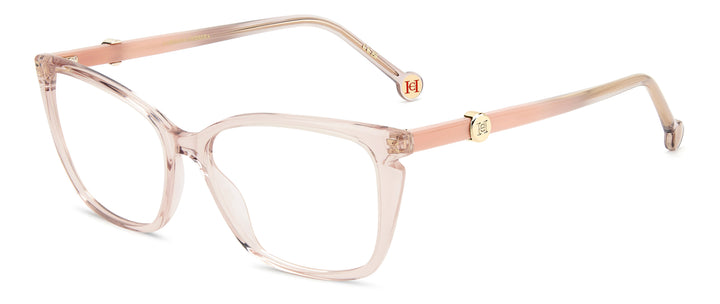 CAROLINA HERRERA HER 0387 beige nude, vista principal de tres cuartos 
