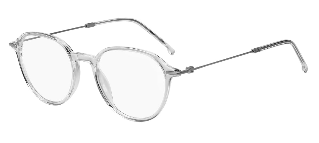 BOSS 1481 transparente y gris, vista principal de tres cuartos #color_srj