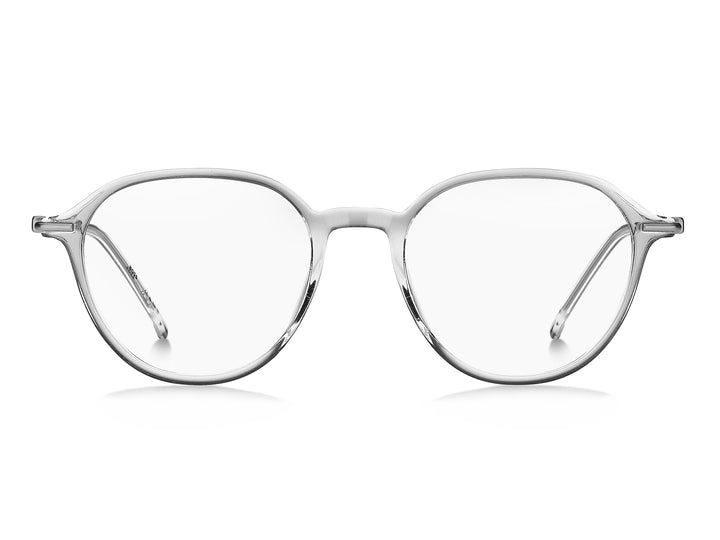 BOSS 1481 transparente y gris, vista frontal con varillas abiertas 