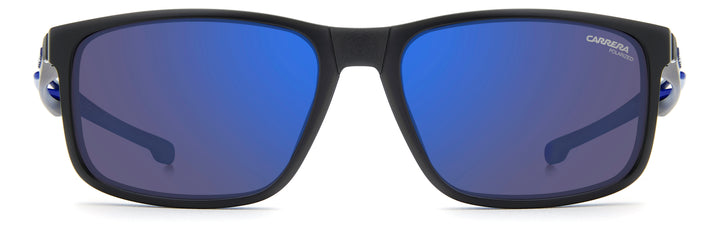 CARRERA CA 8933/C azul, vista frontal con clip solar montado 