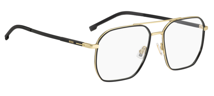 BOSS 1900 dorado mate y negro, ángulo alternativo de tres cuartos 